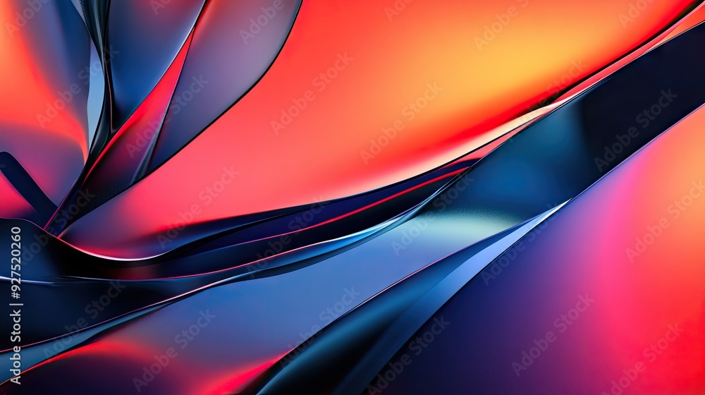 Poster bold abstract background with striking contrasts and sharp angles. suitable for high-impact visual c