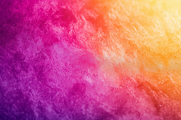 vibrant neon gradient transitioning from hot pink to bright orange with abstract flowing lines and sparkling details