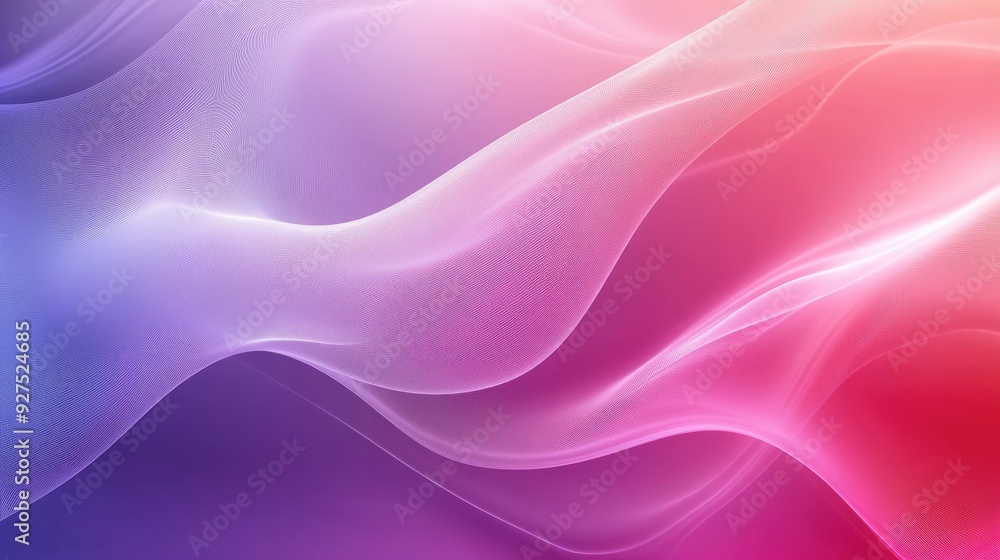 Poster elegant abstract background with flowing lines and a gradient blend of hues. perfect for sleek, mode