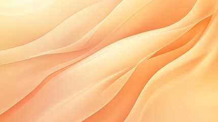 Fototapeta premium Elegant light orange background with smooth, curved lines and gradient effects. Ideal for creating stylish ads, posters, and banners.