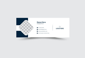 Corporate Email Signature Design Template