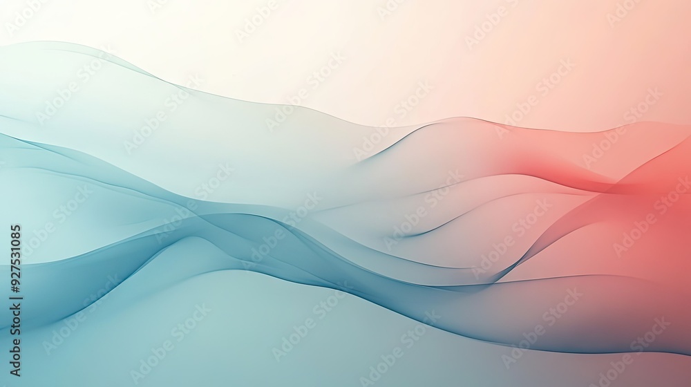 Poster minimalist abstract background with soft tones and clean, smooth lines. great for simple, stylish de