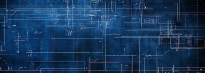Obraz premium Blueprint Drafting texture background,a blueprint-inspired paper texture