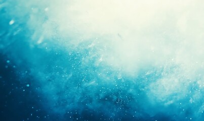 Blue sea sky , color gradient rough abstract background shine bright light and glow template empty space