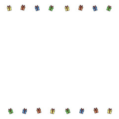 プレゼントボックスのフレーム(小)