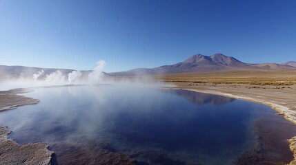 Naklejka premium Salar Atacama, Chile