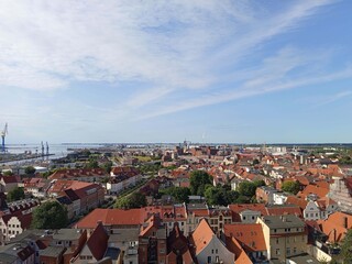 Hansestadt Wismar - Hafen, Altstadt, St.-Georgen-Kirche mit Aussichtsplattform