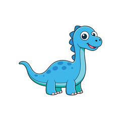 Friendly dinosaur cartoon clipart vector illustrations, perfect for kids' designs and decor.