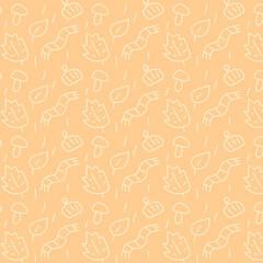 Cozy Doodle Autumn Pattern