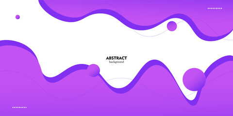 abstract simple gradient, smooth minimal bright purple waves and purple lines on a white background. eps 10