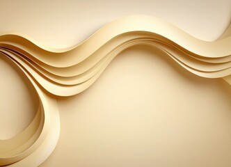 Obraz premium abstract 3d background with curved lines