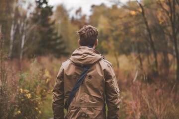 Autumn Hike in the Woods