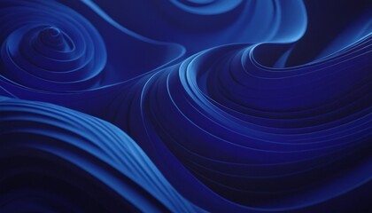 blue background with wavy lines