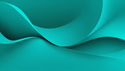 Obraz premium green background with wavy lines