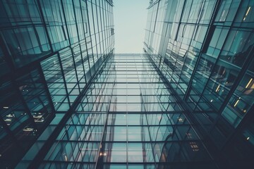 Futuristic Glass Walkway