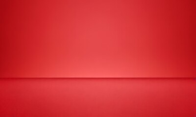 Obraz premium red background with white border