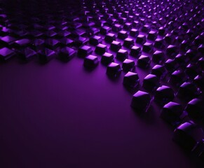 Obraz premium purple abstract background with cubes