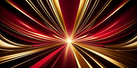 red and gold abstract background