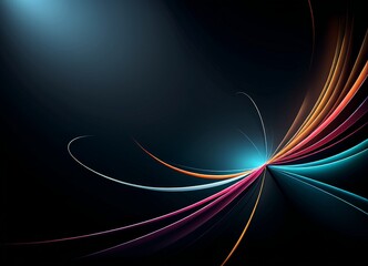 Obraz premium colorful abstract background with black