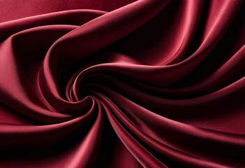 Obraz premium close up red fabric