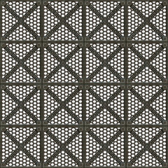 Metal bronze alluminium copper iron perforated panel design