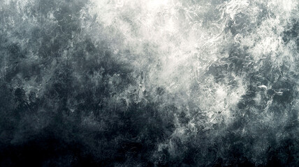 A dramatic abstract portrayal of stormy clouds during twilight