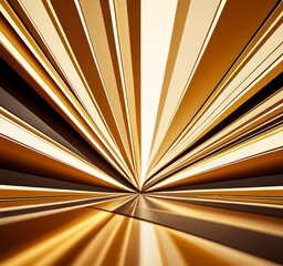 Obraz premium gold and black background with light