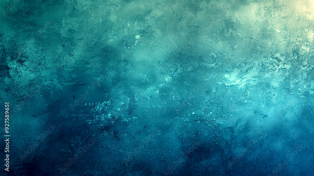 Poster Calm blue abstract texture with subtle gradients and patterns in a serene setting