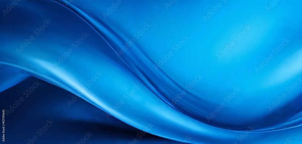 Poster blue abstract background with smooth
