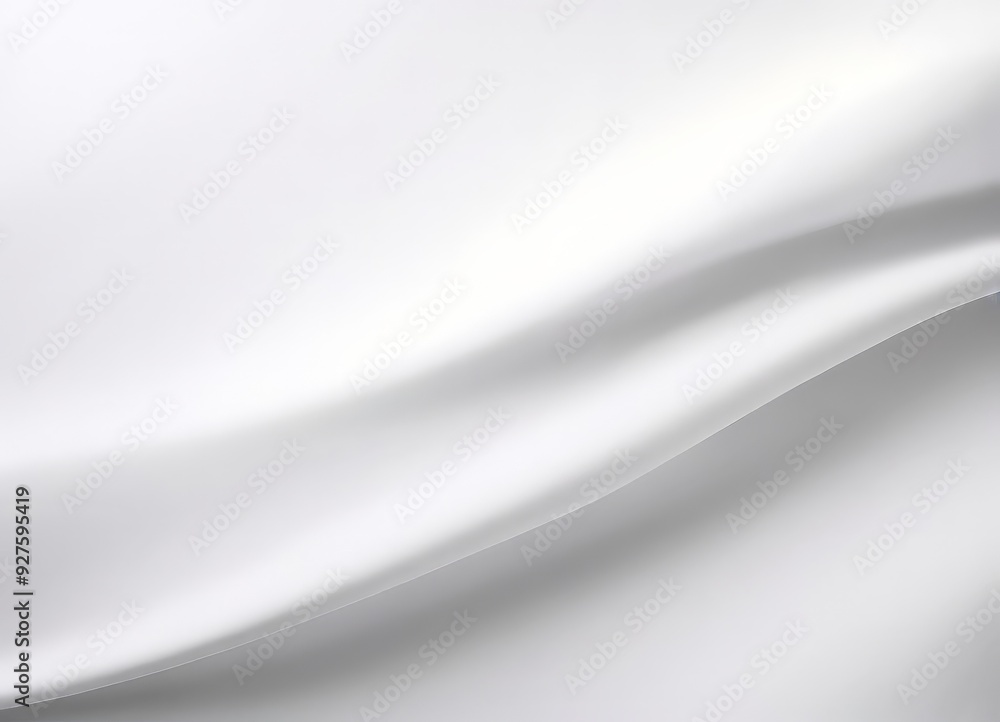 Poster white background with smooth surface