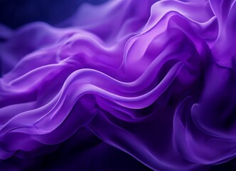 Obraz premium purple smoke on black background