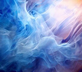 blue smoke background