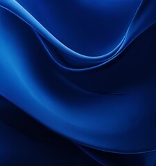 Fototapeta premium blue background with curved wave