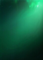 Obraz premium green light shining through the dark sky
