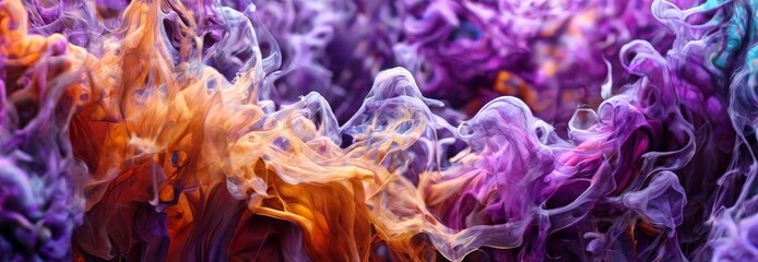 Obraz premium colorful smoke background