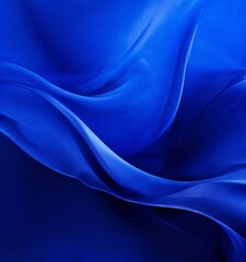 Obraz premium blue silk fabric background