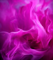 Obraz premium pink smoke on black background