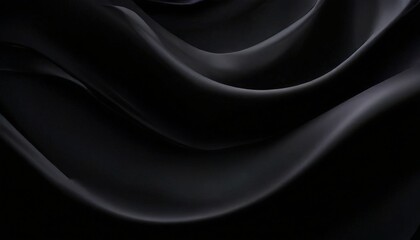 Obraz premium black abstract background with smooth