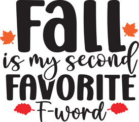 Fall Is My Second Favorite F-Word
