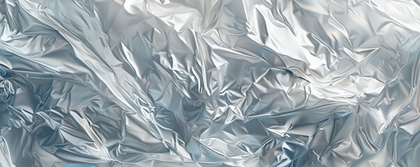 Transparent wrinkled plastic texture background