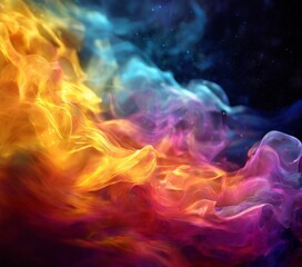 Fototapeta premium colorful smoke background