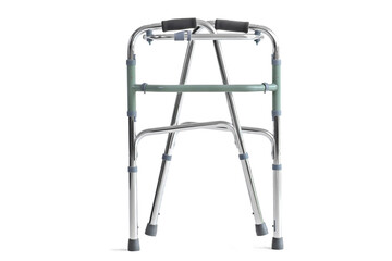 folding walker on white background