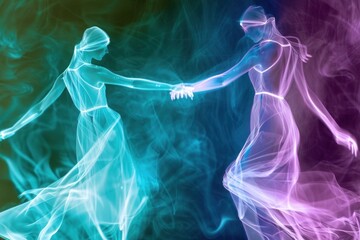 Pirouette Splendor X-Ray Luminogeam Refractograph Photography