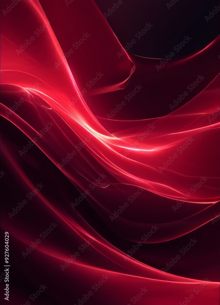 Poster red abstract background