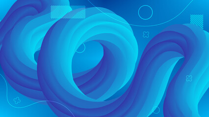 8K Fluid Gradient Modern Abstract Background Liquid Color Shapes Trendy Vibrant Blend Stroke