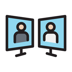 Video conference icon
