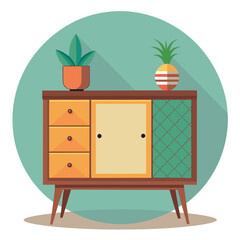 Credenza for Living Room and Storage Solution