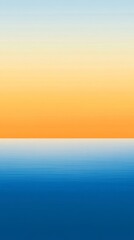 Fototapeta premium The background of dawn: The use of gradient tones symbolizes the nascent sunrise, representing a new beginning and a bright future.