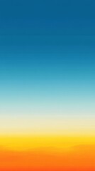 The background of dawn: The use of gradient tones symbolizes the nascent sunrise, representing a new beginning and a bright future.