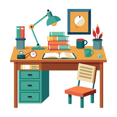 Desk for Home Office and Workspace Design